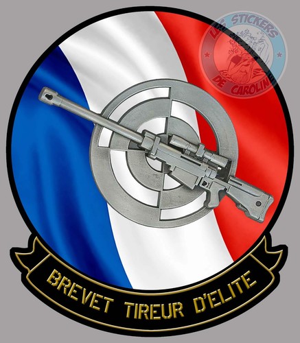 Sticker armee francaise - francaise, brevet