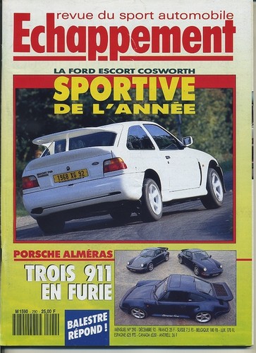 Echappement 290 1992 - echappement, n°290