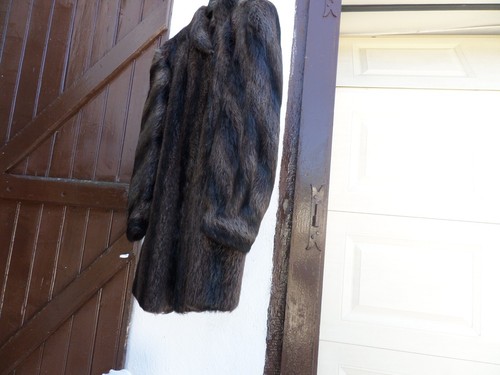 Veste fourrure ragondin - fourrure, de