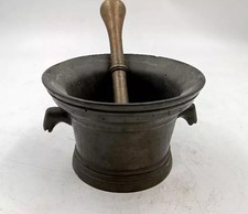 mortier en bronze antique du XVIIe siècle en Toscane