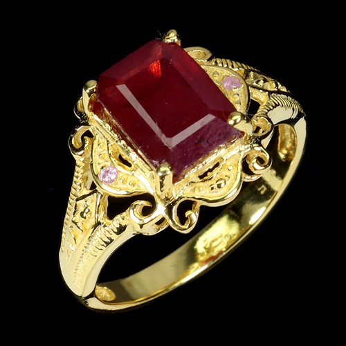 925 bague argent octogone - bague, en