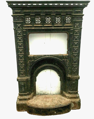 Façade feu fonte de fer - de,