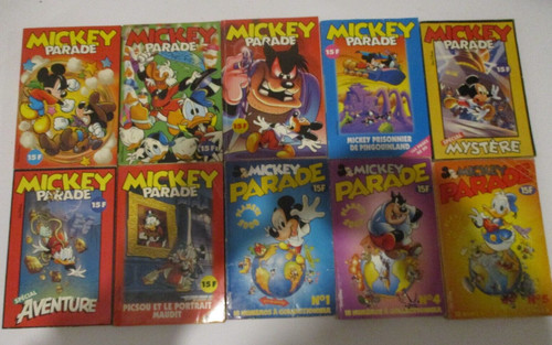 Mickey parade géant lot de - mickey,