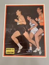 Lurot Chatelet Toussaint ancien poster miroir de l'athlétisme N°21 Mai 1966