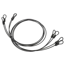  4pcs Multipurpose Suspension Suspentes Câbles en acier inoxydable Câbles