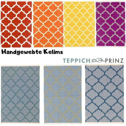 Tapis kilim marocain tissé - tissé, à