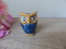 Sculpture miniature hibou en
