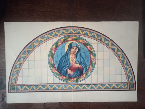 Croquis pour vitrail - pour,
