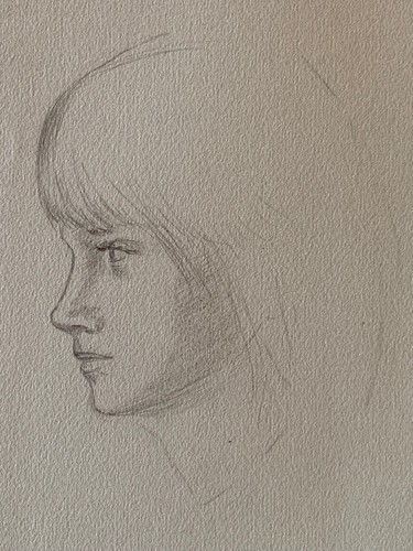 Dessin crayon portrait visage - dessin,