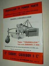 Prospectus Tracteur CARROY