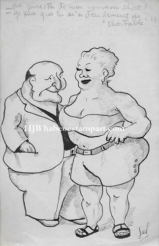 Jean sel dessin humour - sel,