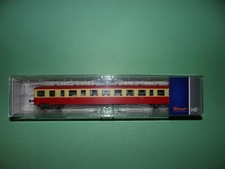 ROCO remorque d'autorail XRABD DECAUVILLE avec éclairage rouge/crème 64218 NEUF