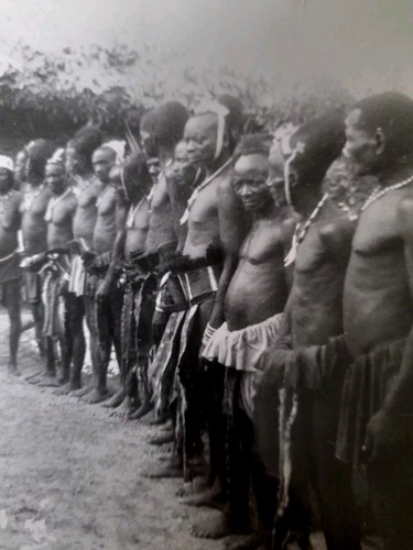 Ancienne photo art tribal - ancienne,