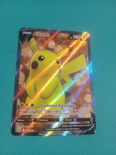 Pikachu full art pokémon - full,
