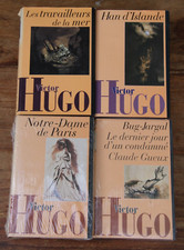 VICTOR HUGO - LOT DE 4 LIVRES