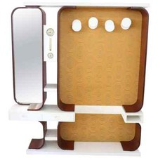 porte-manteau vintage en peuplier au design moderne des années 1960