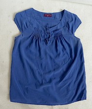 One Step blouse sans manches en soie pure 36