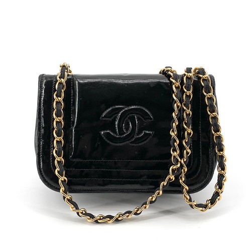Chanel sac croisé cuir - sac,