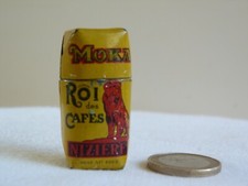 Boite miniature café Nizières MOKA le roi des cafés Alger 3 dès à jouer
