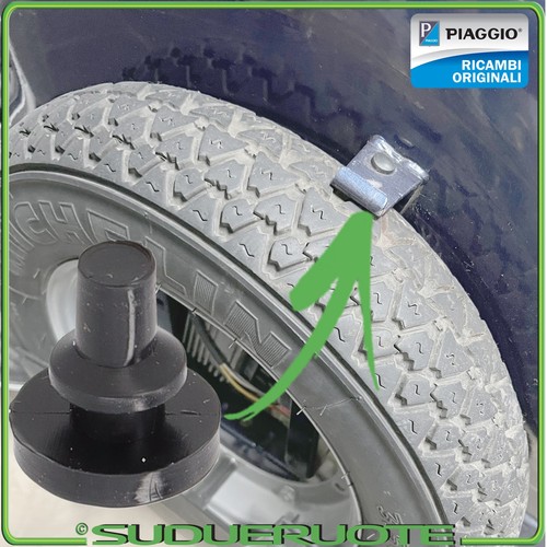 Gommino tampone cofano - cofano, piaggio