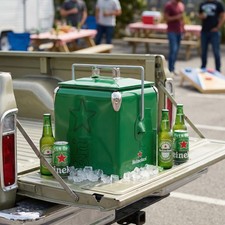 Heineken 14Qt Metal Cooler