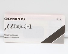 Manuel D'Instructions Olympus