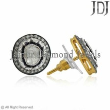 Naturel Polki Boucles Oreilles