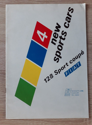 Fiat 128 sport - 128, brochure
