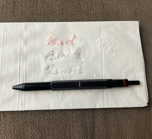 Rotring 600 trio matte black - matte,
