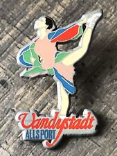 RARE PIN PINS VANDYSTADT KATARINA WITT JO ALBERTVILLE 1992 ARTHUS BERTRAND