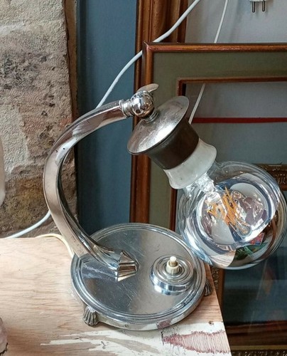 Lampe métal vintage - lampe,