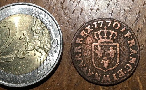 Pièce liard louis - piÈce,