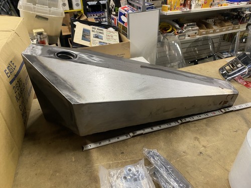 Coffin chopper gas tank harley - tank,