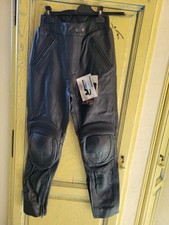 pantalon cuir moto femme