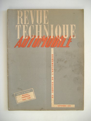 Revue technique rta - technique, moteur