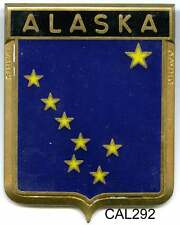 CAL292 - PLAQUE DE CALANDRE AUTO - ALASKA