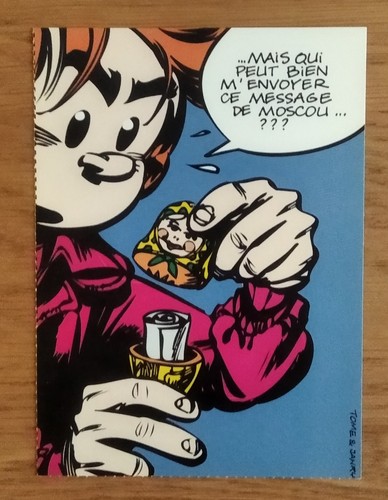 Carte postale spirou - carte,
