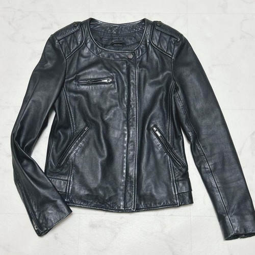 Size leather jacket comptoir - jacket,