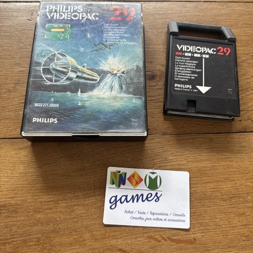 Jeu vidéo philips videopac - philips,