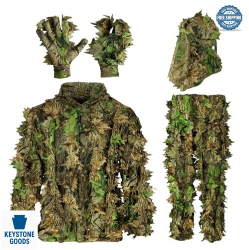 Ghillie suit leafy camo - suit,