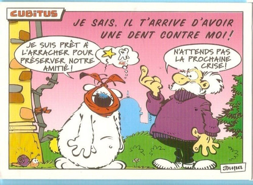 Dupa carte postale bd - dupa,