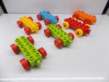 Lego Duplo 6 piece Train Cars