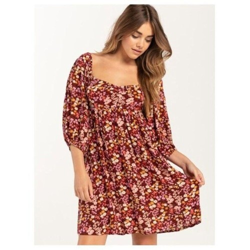 Billabong floral mini dress - mini,