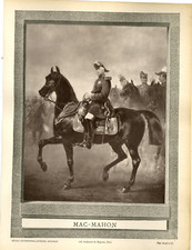 Goupil, Paris, Mac-Mahon Vintage print.Patrice de Mac Mahon, comte de Mac Maho
