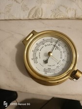 baromètre en laiton Marine