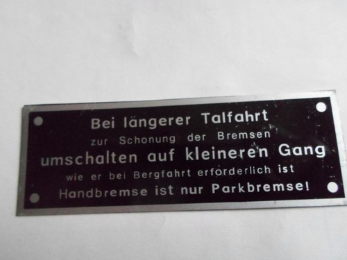 Plaque mercedes bouclier - mercedes,