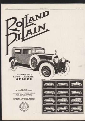 Publicité papier 1927 - publicité,