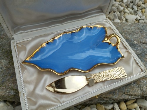 Beurrier porcelaine limoges - beurrier,