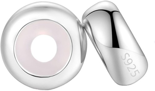 Sterling silver bead - silver,