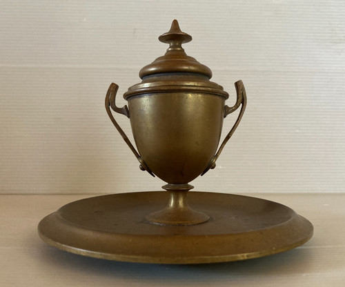 Encrier bronze forme - encrier, en